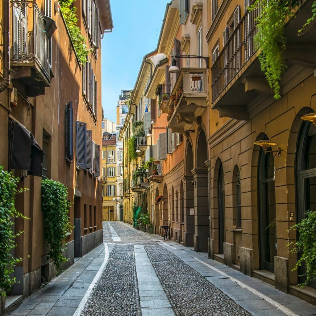 Milão - capital do design: Ruas charmosas de Brera