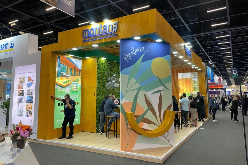 Montana - arte orgânica e instagramável para os visitantes