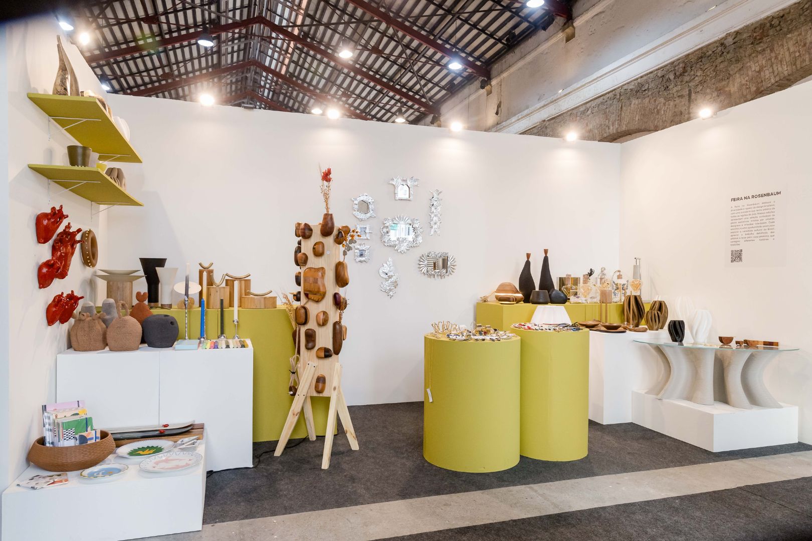 Feira Rosenbaum apresentou trabalhos artesanais de todo o Brasil